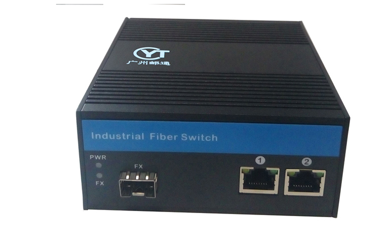 YTW202-SFP系列  2路百兆FX光口+2路百兆以太网电口